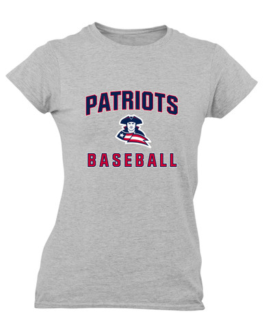 Truman Patriots Baseball #1 Women's Premium SS T-Shirt