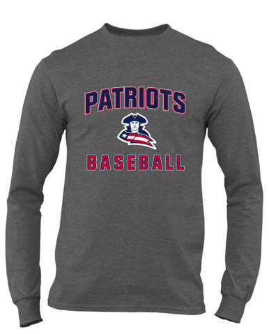 Truman Patriots Baseball #1 Men's Premium LS T-Shirt
