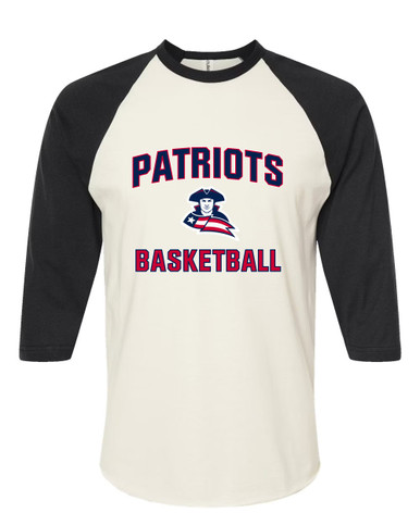 Truman Patriots Basketball #1 Men's Baseball T-Shirt