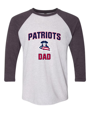 Truman Patriots Dad Men's Baseball T-Shirt