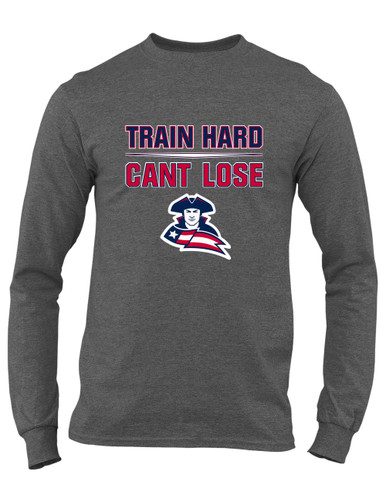 Truman Patriots Train Hard, Can't Lose Men's Premium LS T-Shirt