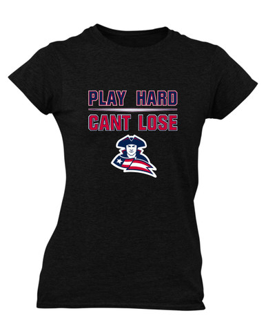 Truman Patriots Play Hard, Can't Lose Women's SS T-Shirt