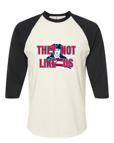 Truman Patriots They Not Like Us #2 Women's Baseball T-Shirt
