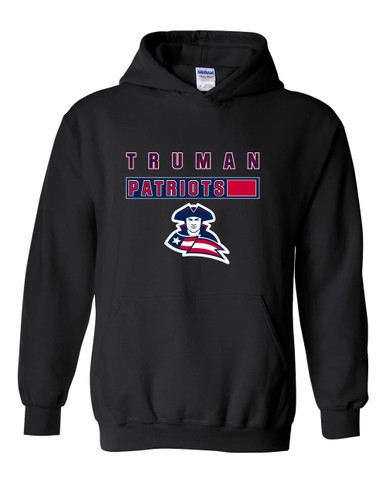 Truman Patriots Mascot #7 Men's Hoodie