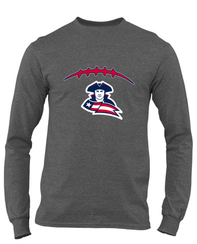Truman Patriots Football #2 Men's Premium LS T-Shirt