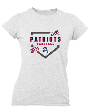 Truman Patriots Baseball #2 Women's Premium SS T-Shirt