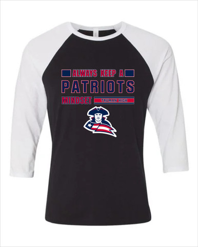 Truman Patriots Mindset Men's Baseball T-Shirt