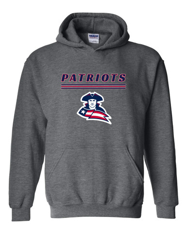 Truman Patriots Mascot #8 Men's Hoodie