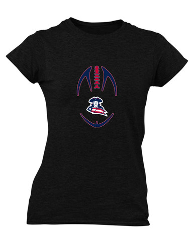 Truman Patriots Football #4 Women's SS T-Shirt