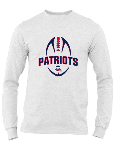 Truman Patriots Football #5 Men's Premium LS T-Shirt