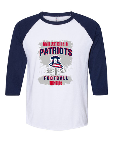 Truman Patriots Football #6 Men's Baseball T-Shirt
