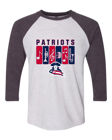 Truman Patriots Band # 2 Women's Baseball T-Shirt
