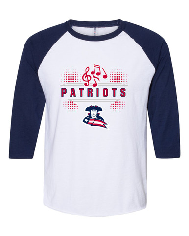 Truman Patriots Band # 3 Men's Baseball T-Shirt