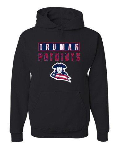 Truman Patriots Mascot #9 Men's Premium Hoodie