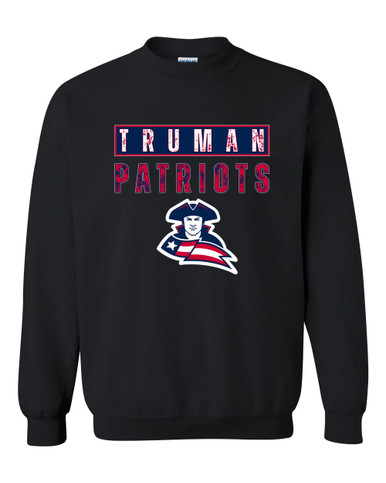 Truman Patriots Mascot #9 Men's Sweatshirt