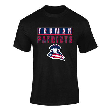 Truman Patriots Mascot #9 Men's Premium SS T-Shirt