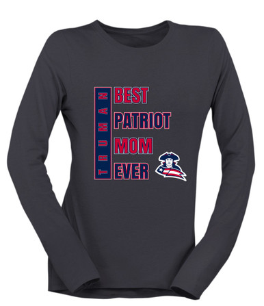 Truman Patriots Best Patriot Mom Women's Premium LS T-Shirt