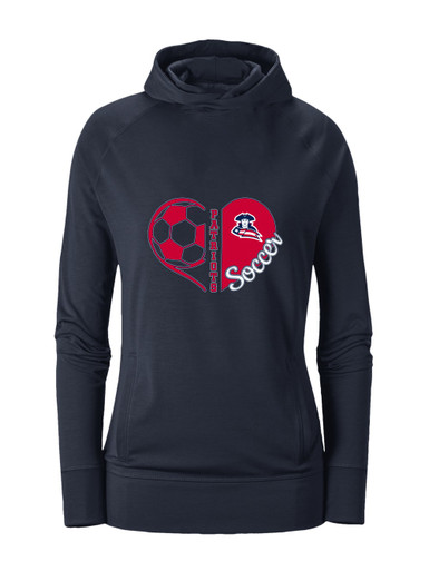 Truman Patriots Heart Soccer Women's Hoodie