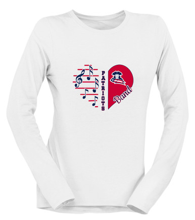 Truman Patriots Heart Band Women's Premium LS T-Shirt