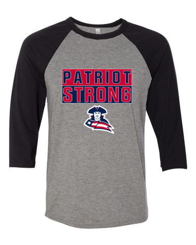 Truman Patriots Strong #1 Men's Baseball T-Shirt