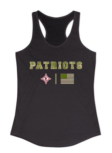 Sandy Creek Patriots Camo Flag Women's Tank Top