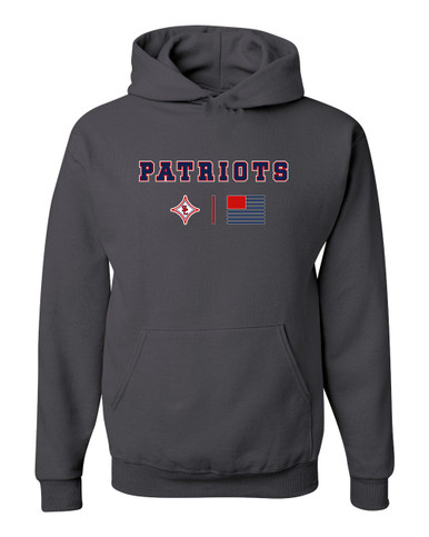 Sandy Creek Patriots Team Colors Flag Men's Premium Hoodie