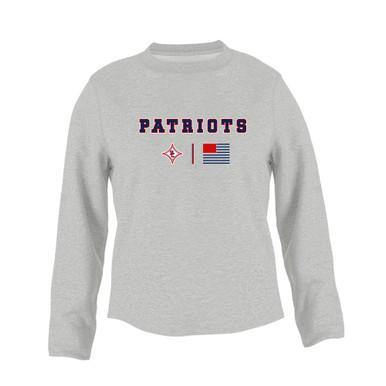 Sandy Creek Patriots Team Colors Flag Women's Sweatshirt