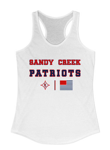 Sandy Creek Patriots Spirit Flag Women's Tank Top