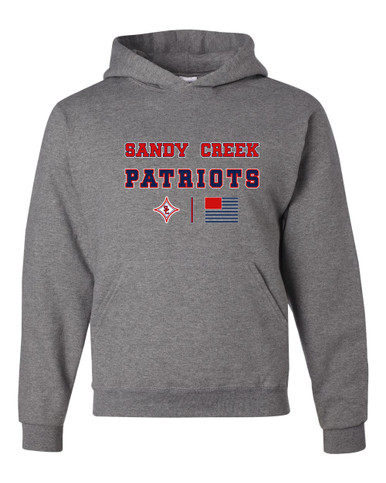 Sandy Creek Patriots Spirit Flag Men's Premium Hoodie