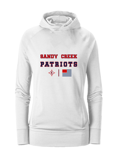 Sandy Creek Patriots Spirit Flag Women's Hoodie