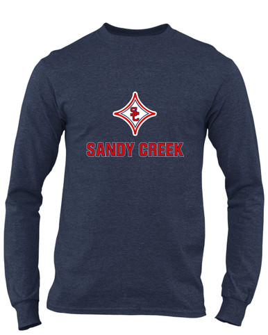Sandy Creek Patriots Mascot #2 Men's Premium LS T-Shirt