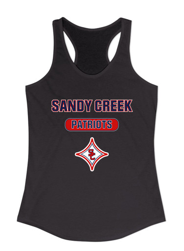 Sandy Creek Patriots Mascot #3 Women's Tank Top