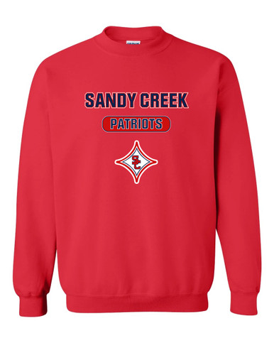 Sandy Creek Patriots Mascot #3 Men's Sweatshirt
