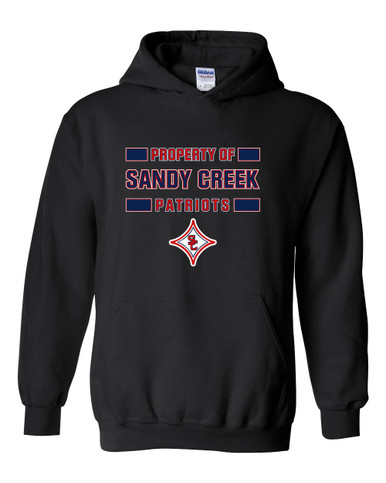 Sandy Creek Patriots Property Of Men's Hoodie