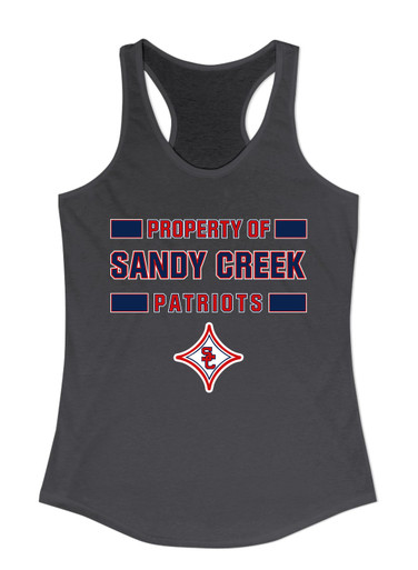 Sandy Creek Patriots Property Of Women's Tank Top