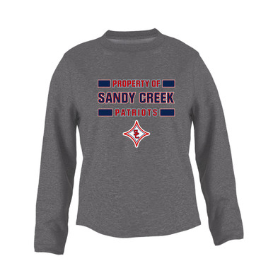 Sandy Creek Patriots Property Of Women's Sweatshirt