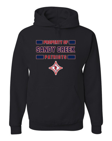 Sandy Creek Patriots Property Of Men's Premium Hoodie
