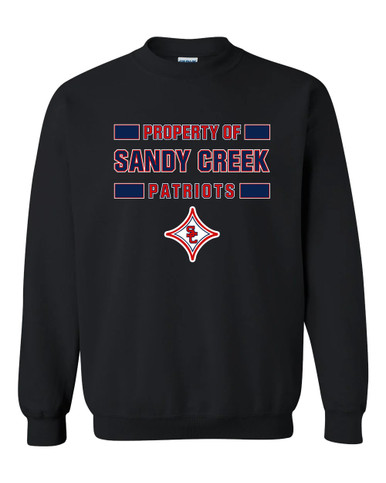 Sandy Creek Patriots Property Of Men's Sweatshirt
