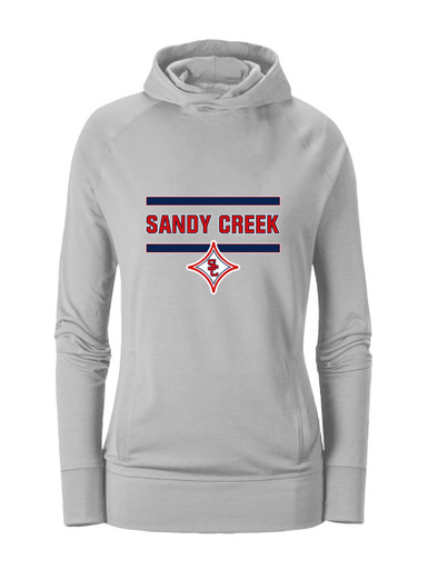 Sandy Creek Patriots Mascot #4 Women's Hoodie