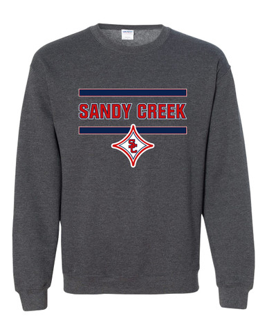 Sandy Creek Patriots Mascot #4 Men's Sweatshirt