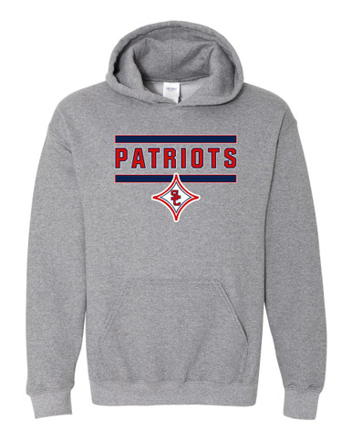 Sandy Creek Patriots Mascot #5 Men's Hoodie