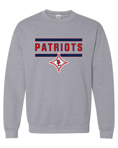 Sandy Creek Patriots Mascot #5 Men's Sweatshirt