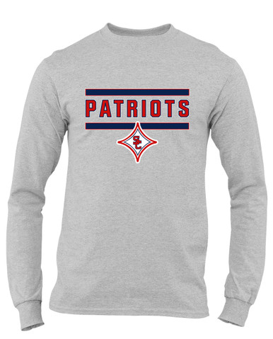 Sandy Creek Patriots Mascot #5 Men's Premium LS T-Shirt