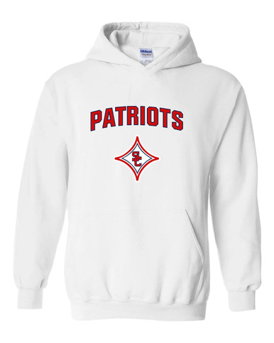 Sandy Creek Patriots Mascot #6 Men's Hoodie