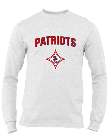 Sandy Creek Patriots Mascot #6 Men's Premium LS T-Shirt