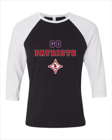 Sandy Creek Patriots Go Team Women's Baseball T-Shirt