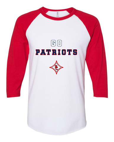Sandy Creek Patriots Go Team Men's Baseball T-Shirt