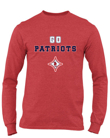 Sandy Creek Patriots Go Team Men's LS T-Shirt
