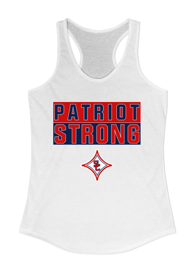 Sandy Creek Patriots Strong #1 Women's Tank Top