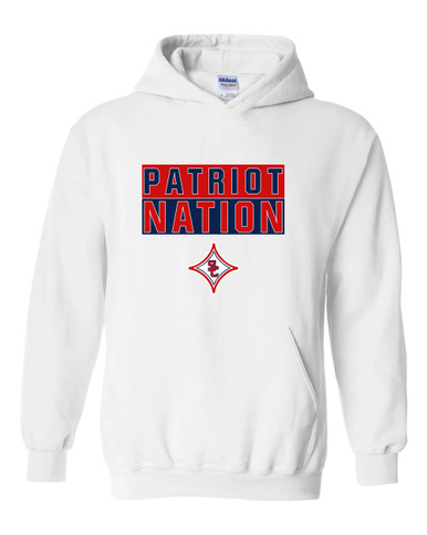 Sandy Creek Patriots Nation #1 Men's Hoodie